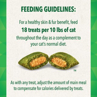 Foto 6 | Cat Treats Greenies Feline Smartbites Skin & Fur, Salmón, 130 G - Venta Internacional.