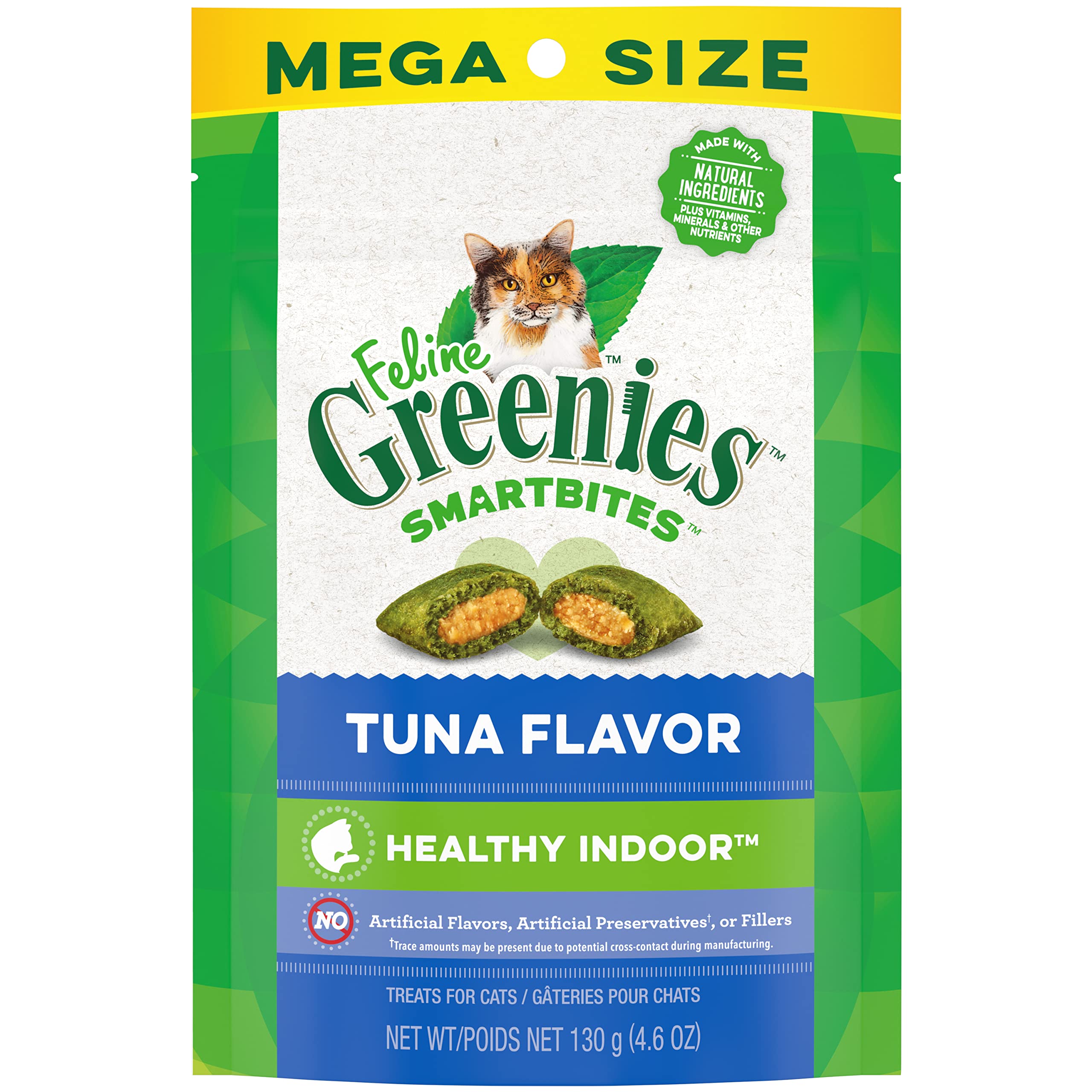 Foto 2 pulgar | Cat Treats Greenies Feline Smartbites, Atún Saludable Para Interiores - Venta Internacional.