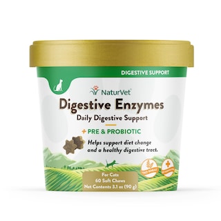 Foto 1 | Enzimas Digestivas Para Gatos Naturvet Plus Probiotics 60 Soft Chews - Venta Internacional.