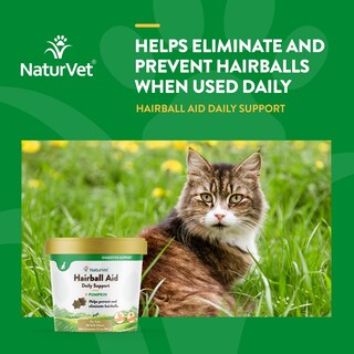 Foto 5 | Suplemento Naturvet Hairball Aid Para Gatos Con Calabaza, 60 Masticables Blandos - Venta Internacional.