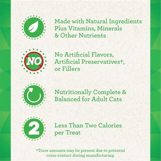 Foto 2 | Cat Treats Greenies Feline Smartbites Healthy Indoor Tuna De 480 Ml - Venta Internacional.