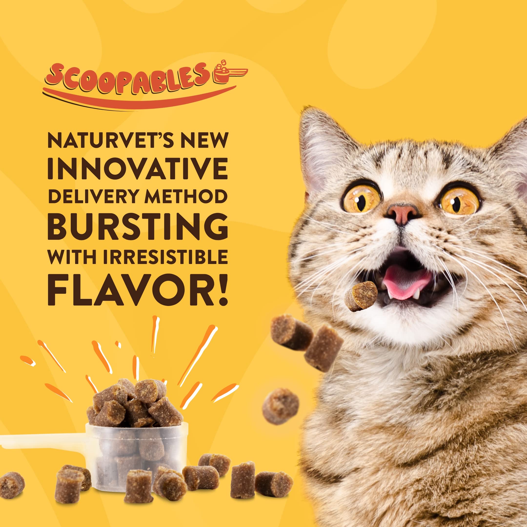 Foto 2 | Soporte Digestivo Para Gatos Naturvet Scoopables Enzimas Digestivas - Venta Internacional.