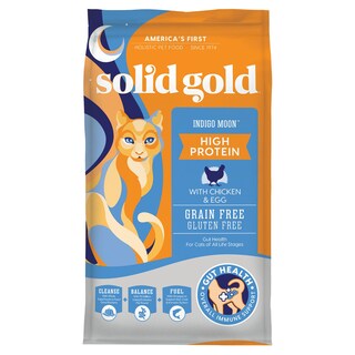 Foto 1 | Comida Para Gatos Solid Gold Indigo Moon All Stages Con Pollo Y Huevo 1 36 Kg - Venta Internacional.