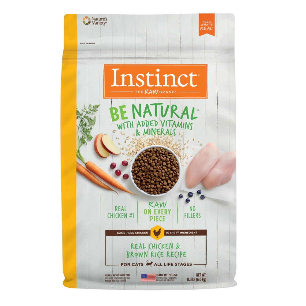 Instinct Be Natural Alimento Para Gatos Con Carne De Pollo 6 Kg.