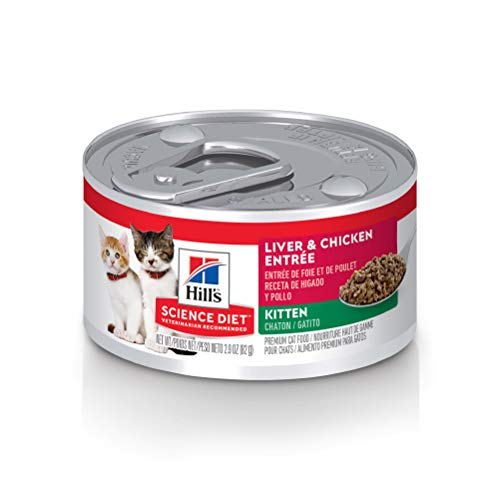 Cat Food Hill's Science Diet Con Hígado De Gatito Y Pollo, 85 G - Venta Internacional.