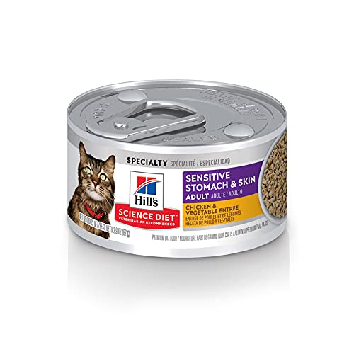 Foto 1 | Comida Húmeda Para Gatos Hill's Science Diet Sensitive Estómago 24 X 85 G - Venta Internacional.