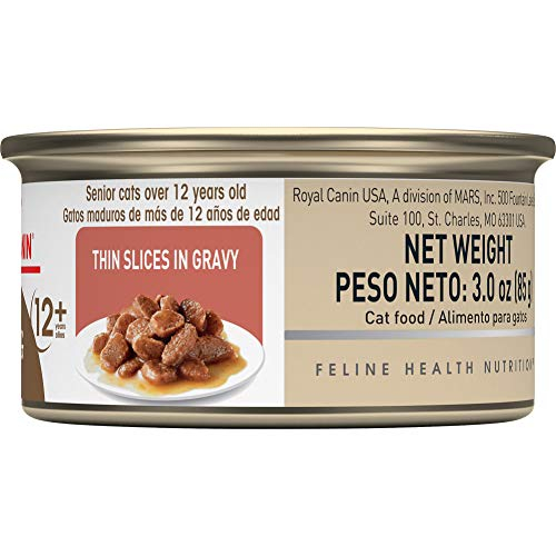 Foto 2 | Comida Enlatada Para Gatos Royal Canin Aging 12+, Rebanadas Finas, 90 Ml - Venta Internacional.