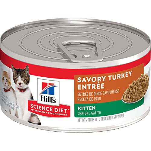 Comida Húmeda Para Gatos Hill's Science Diet Kitten Savory Turkey 160 G - Venta Internacional.