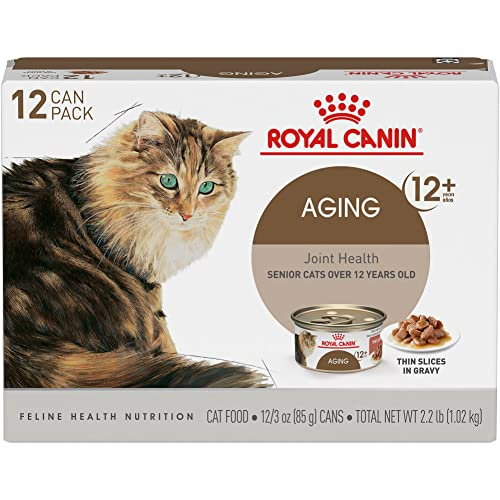 Comida Enlatada Para Gatos Royal Canin Aging 12+, Rebanadas Finas, 90 G, Paquete De 6 - Venta Internacional.