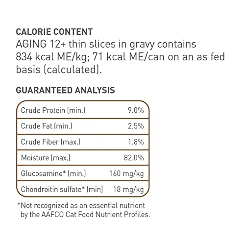 Foto 5 | Comida Enlatada Para Gatos Royal Canin Aging 12+, Rebanadas Finas, 90 G, Paquete De 6 - Venta Internacional.