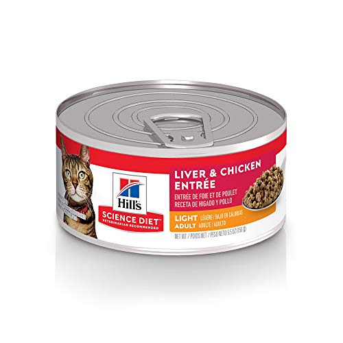 Comida Húmeda Para Gatos Hill's Science Diet Para Adultos Con Hígado Ligero Y Pollo - Venta Internacional.