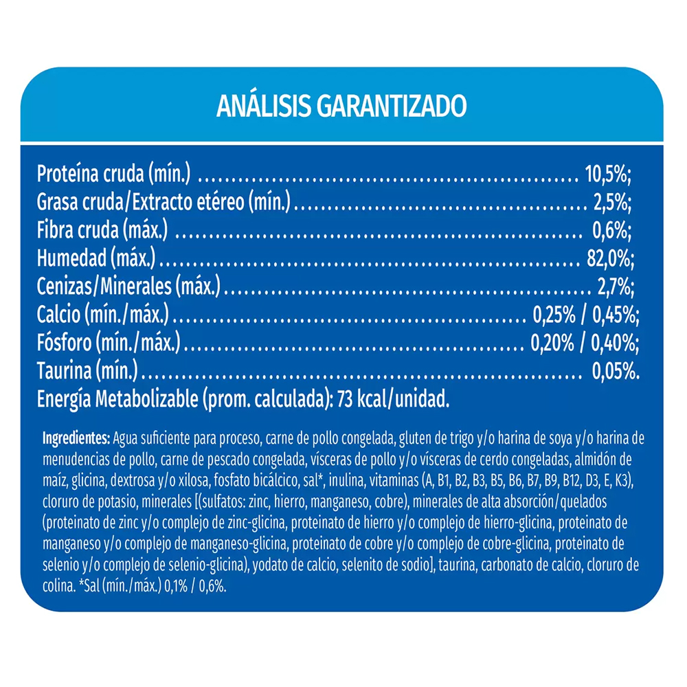 Foto 4 pulgar | Alimento Húmedo Para Gato Cat Chow Adulto 85gr 24pz