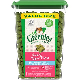 Foto 1 | Tratamiento Dental Para Adultos Cat Treats Greenies Feline, Color Salmón, 275 Ml - Venta Internacional.