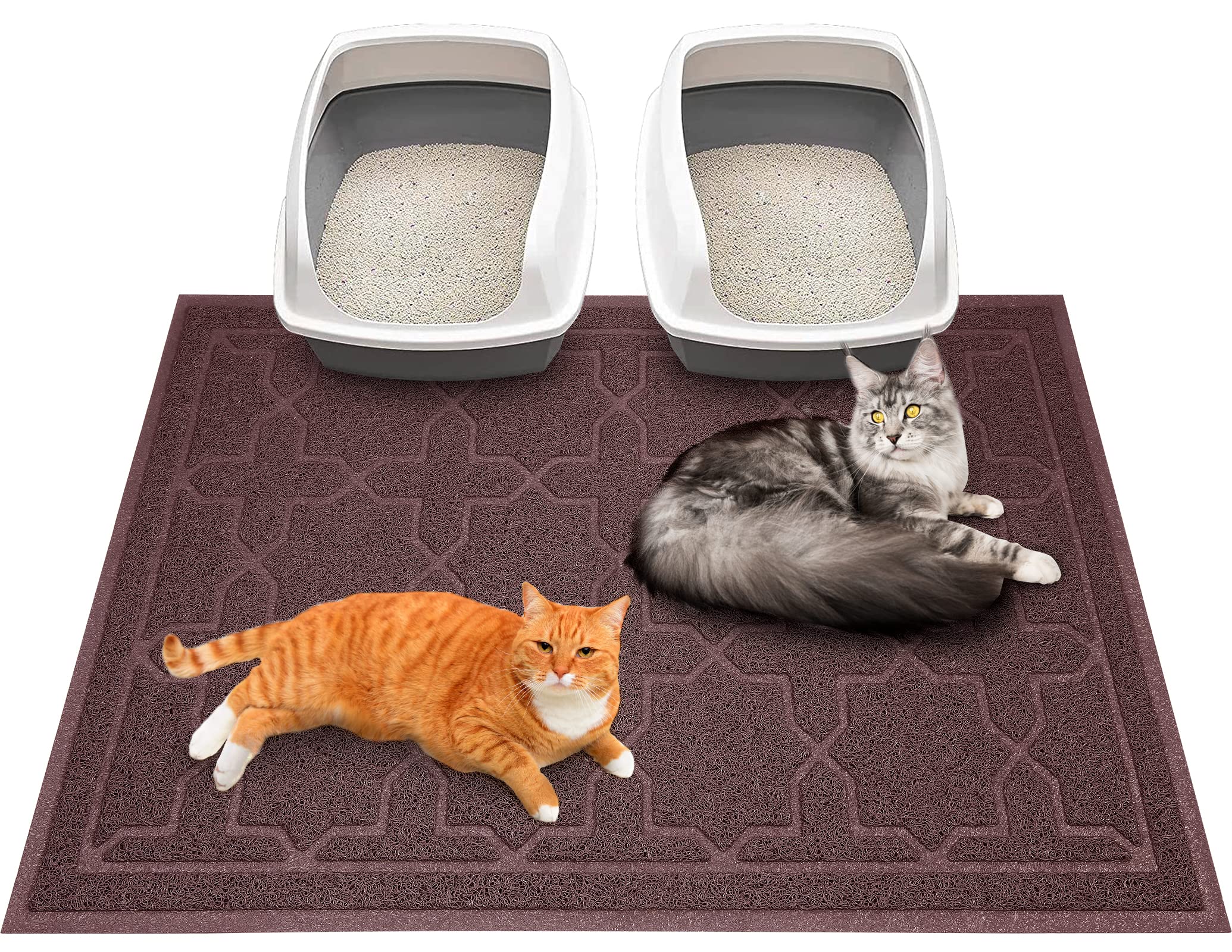 Foto 2 pulgar | Alfombrilla De Arena Para Gatos Yimobra, 120 X 90 Cm, Impermeable Y Antideslizante - Venta Internacional.