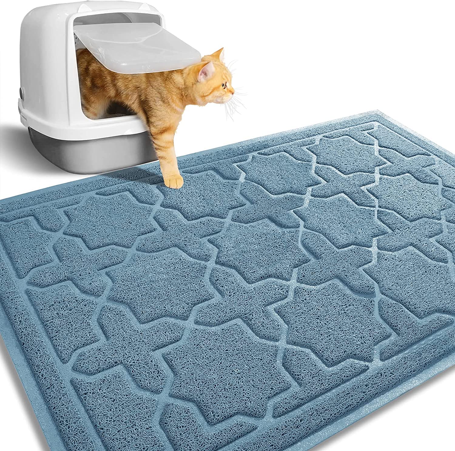 Foto 2 pulgar | Alfombrilla De Arena Para Gatos Yimobra, 90 X 60 Cm, Impermeable Y Antideslizante - Venta Internacional.