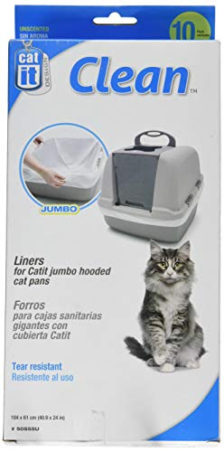 Forros Biodegradables Catit Clean Para Sartenes Gigantes Con Capucha Para Gatos 1 - Venta Internacional.