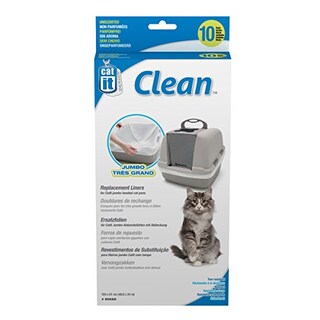 Foto 2 | Forros Biodegradables Catit Clean Para Sartenes Gigantes Con Capucha Para Gatos 1 - Venta Internacional.