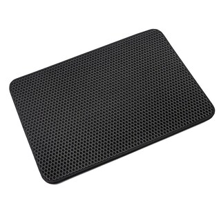 Foto 1 | Alfombra Cat Box Sanlin Beans, Impermeable, 60 X 45 Cm, Color Negro - Venta Internacional.