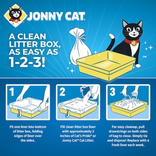Foto 5 | Forros Para Cajas De Arena Jonny Cat Heavy Duty Jumbo, 15 Unidades - Venta Internacional.