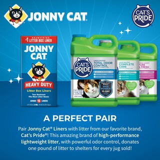 Foto 6 | Forros Para Cajas De Arena Jonny Cat Heavy Duty Jumbo, 15 Unidades - Venta Internacional.