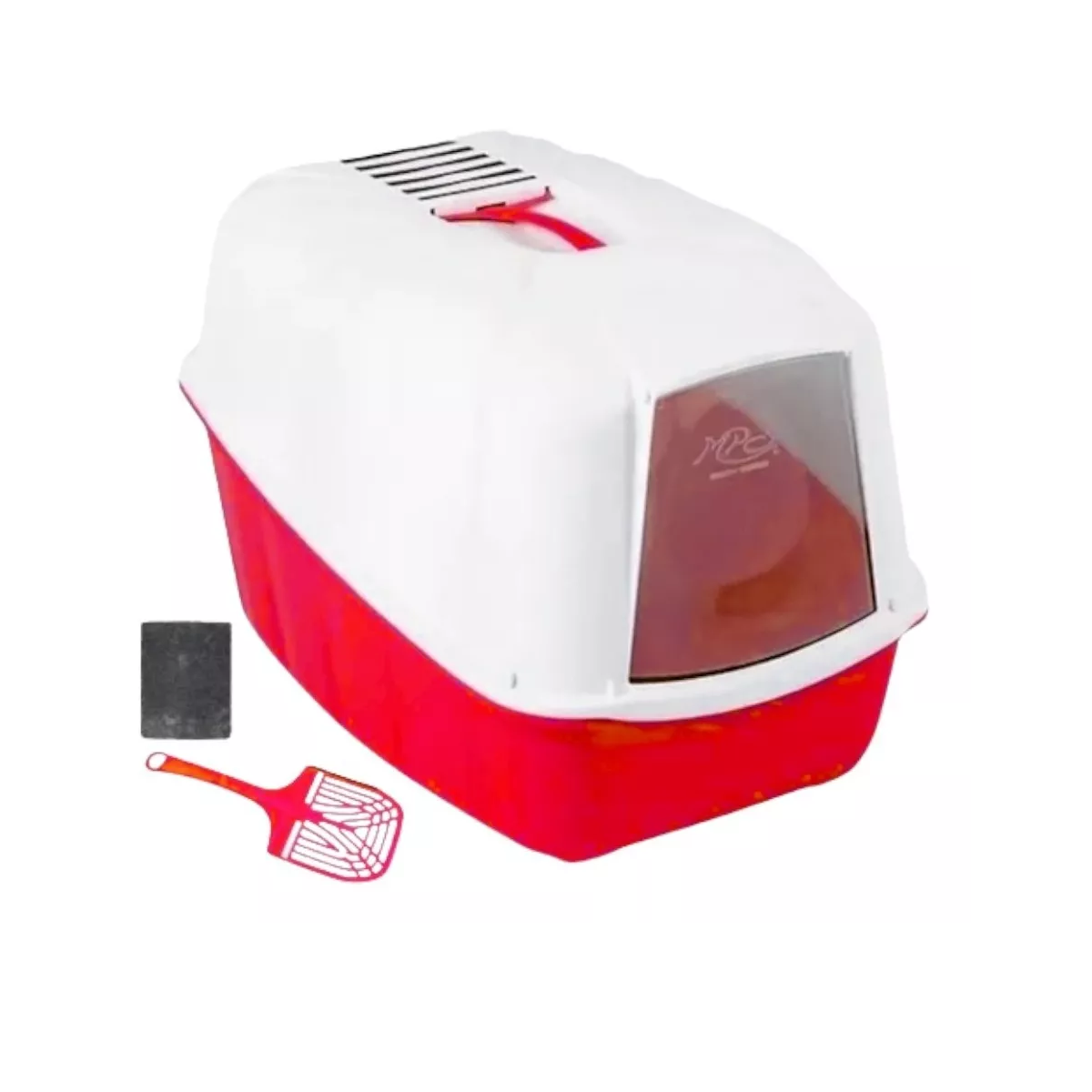 Foto 4 pulgar | Arenero Para Gatos Cerrado Con Pala Puerta Filtro Sanitario Eo Safe Imports Esi-9410 Multicolor