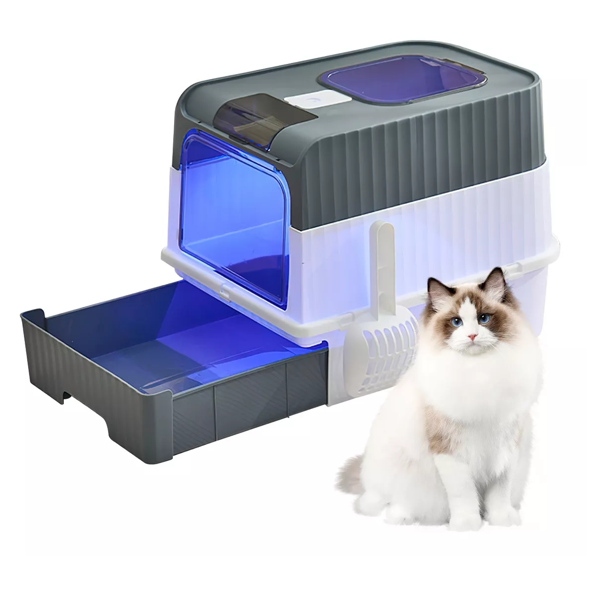 Foto 3 pulgar | Caja de Arena Eo Safe Imports Esi10860 Portátil para Mascota