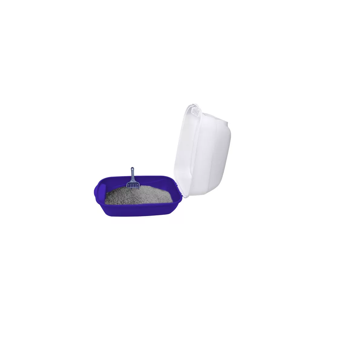 Arenero Gato Cerrado Filtro Anti Olor Puerta Abatible Pala Eo Safe Imports Esi-11252 Multicolor