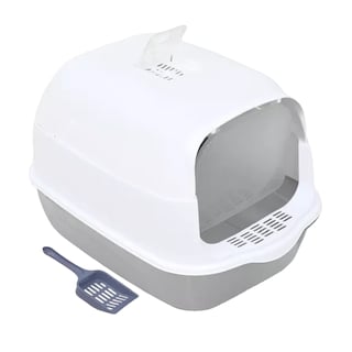 Foto 1 | Arenero Cerrado Gato Ventilacion Carbon Activado + Pala Color Gris