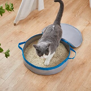 Foto 6 | Caja De Arena Portapotty De Mr. Peanut Para Gatitos Que Viajan - Venta Internacional.