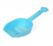 Pala De Arena Para Gatos Huoguo, Tamaño Grande, De Plástico, Azul - Venta Internacional.