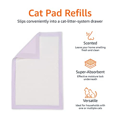 Foto 5 pulgar | Recambios De Almohadilla Para Caja De Arena Para Caja De Arena Amazon Basics, Paquete De 40 - Venta Internacional.