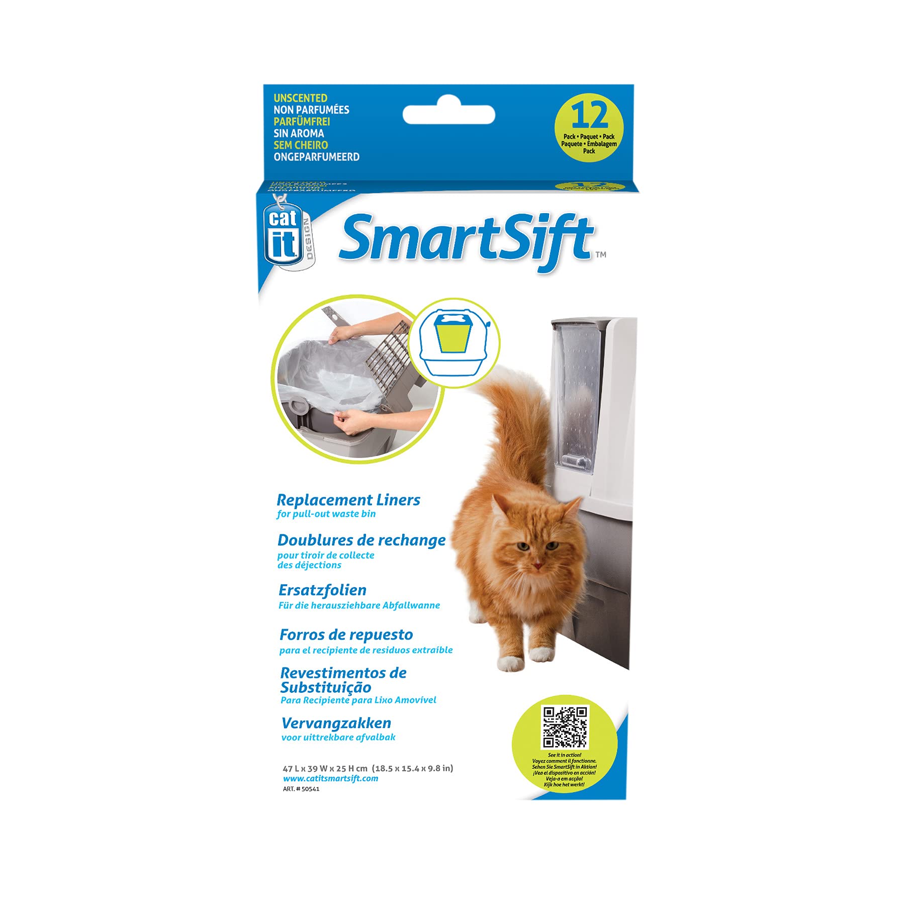Forro De Repuesto Para Catit Design Smartsift Cat Pan Base - Venta Internacional.