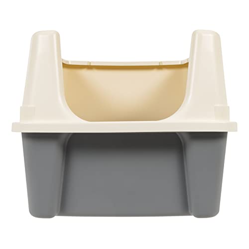 Foto 4 pulgar | Caja De Arena Para Gatos Amazon Basics, Alta Con Parte Superior Abierta Y Lados Altos - Venta Internacional.