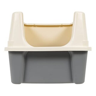 Foto 3 | Caja De Arena Para Gatos Amazon Basics, Alta Con Parte Superior Abierta Y Lados Altos - Venta Internacional.