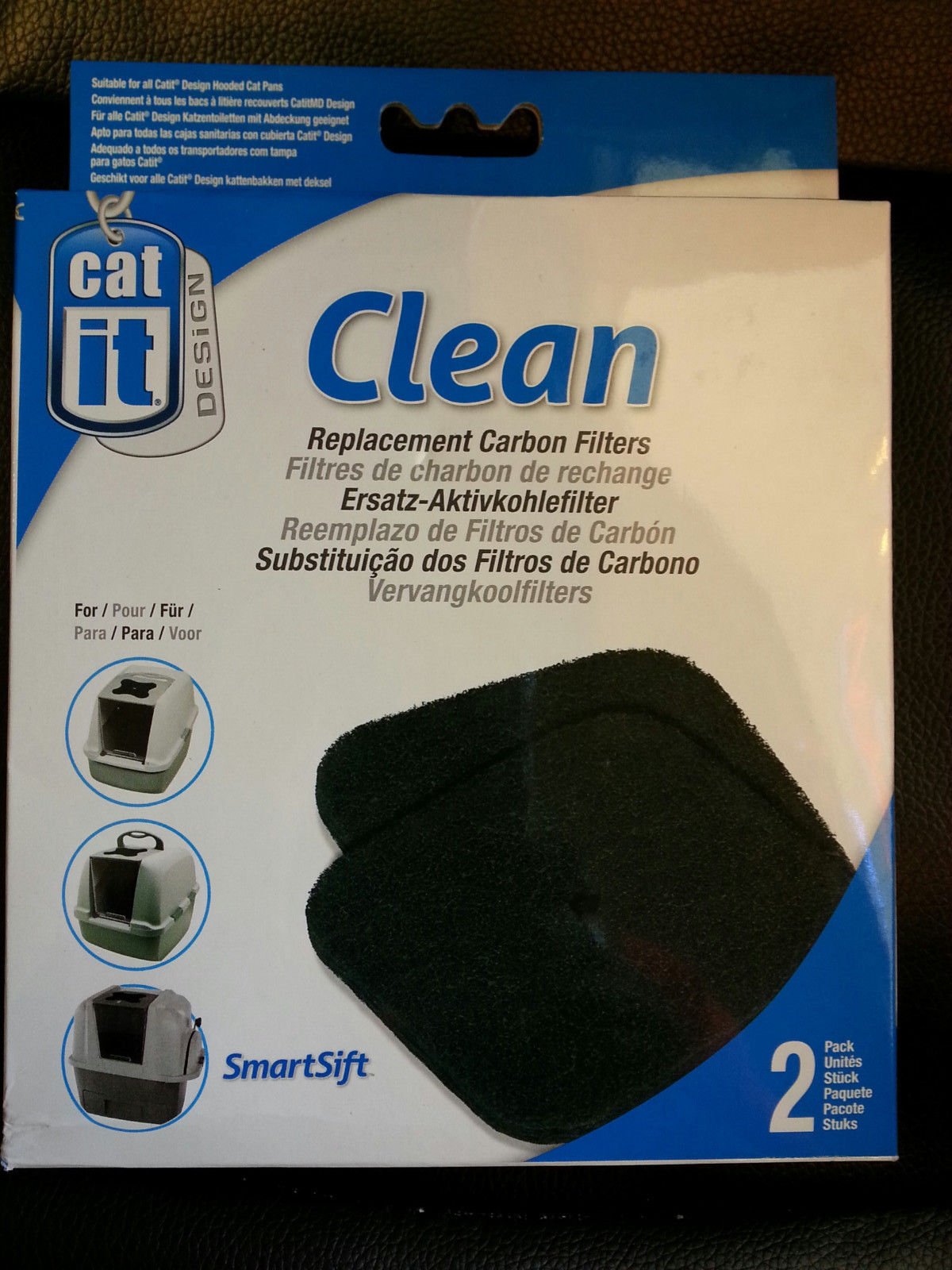 Foto 5 pulgar | Filtro De Repuesto De Carbono Catit Para Razas Grandes, Paquete 2 - Venta Internacional.