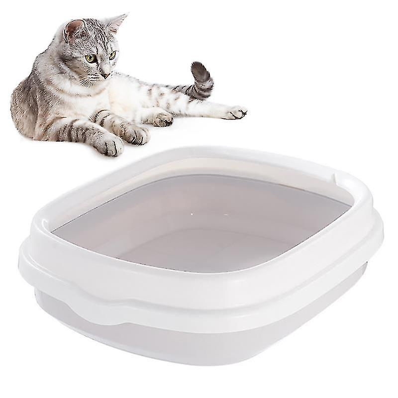 Foto 2 | Caja De Arena Para Gatos Huoguo, Silicona Antisalpicaduras, Con Cuchara, 40 X 33,5 Unidades - Venta Internacional.