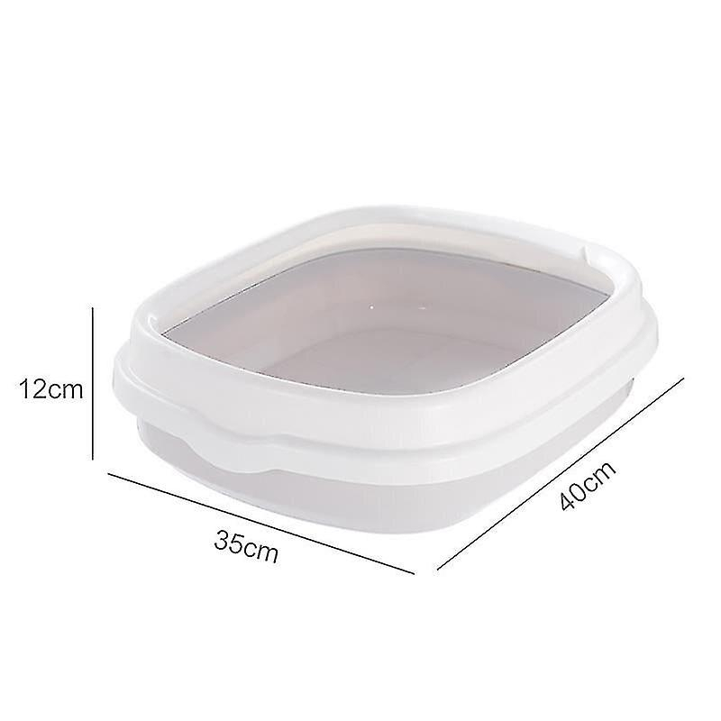 Foto 6 pulgar | Caja De Arena Para Gatos Huoguo, Silicona Antisalpicaduras, Con Cuchara, 40 X 33,5 Unidades - Venta Internacional.