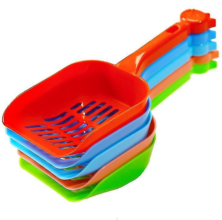 Foto 3 pulgar | Pala De Arena Para Gatos Huoguo, Tamaño Grande, De Plástico, Azul - Venta Internacional.