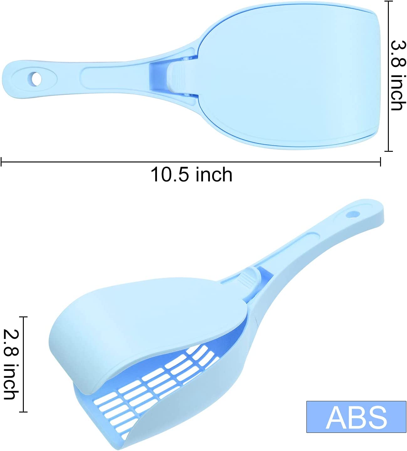 Cuchara Para Arena Para Gatos Con Tapa, Pala De Plástico Huoguo - Venta Internacional.