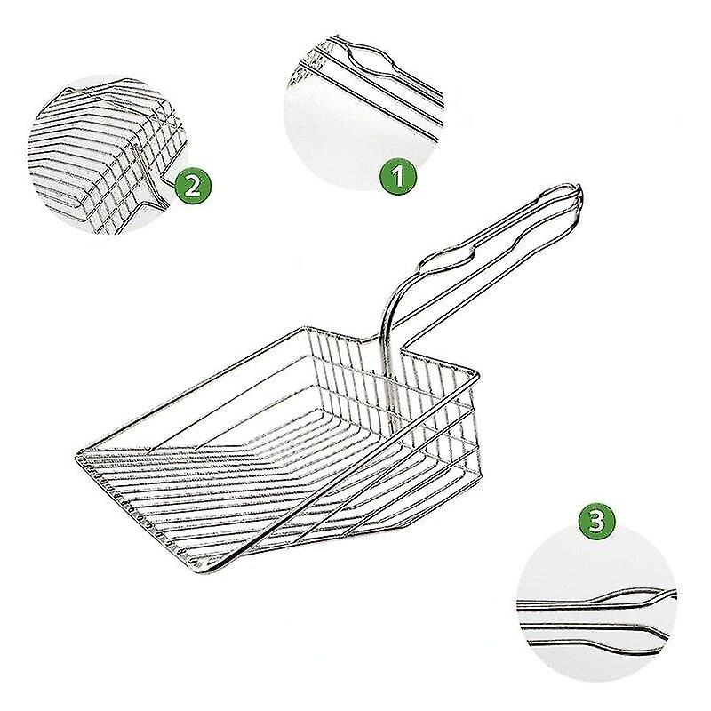 Foto 5 pulgar | Caja De Arena Para Gatos Con Pala Metálica Con Mango Largo Para Gatitos Y Gatos - Venta Internacional.