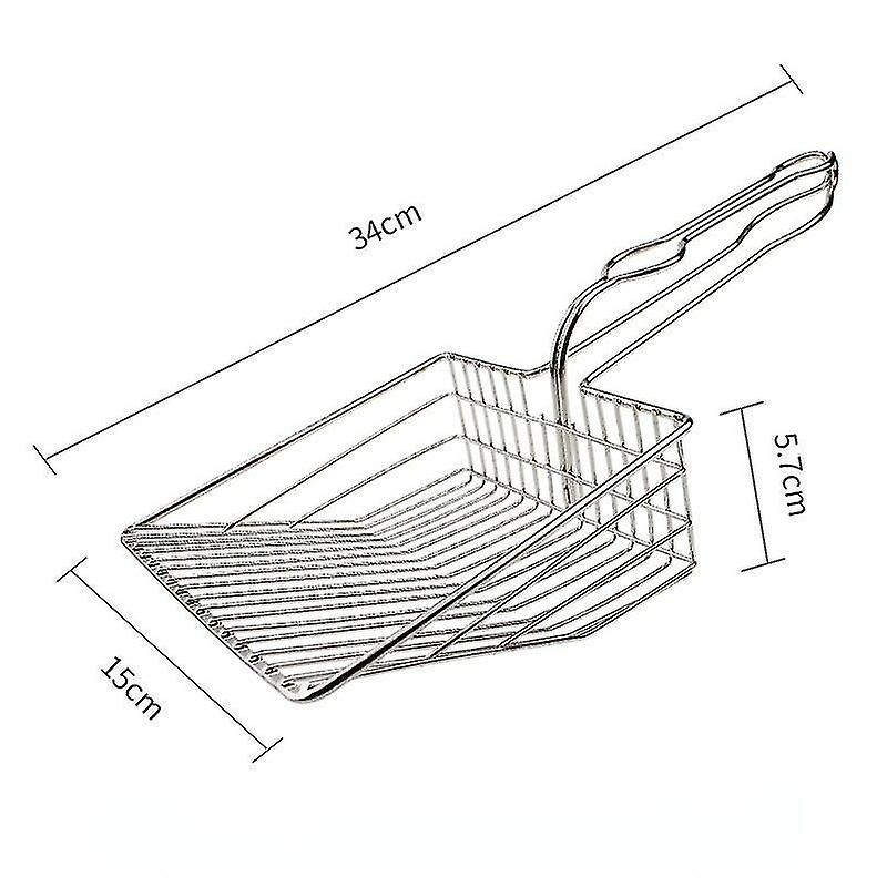Foto 6 pulgar | Caja De Arena Para Gatos Con Pala Metálica Con Mango Largo Para Gatitos Y Gatos - Venta Internacional.