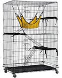 Jaula Para Gatos Bestpet, 122 Cm, Caseta Para Gatos Con Accesorios - Venta Internacional.