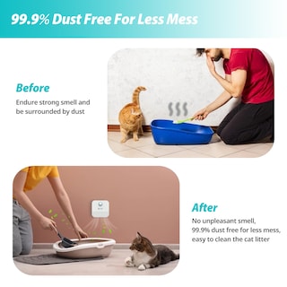 Foto 5 | Purificador Desodorizante Para Mascotas, 4000 Mah, Recargable - Venta Internacional.