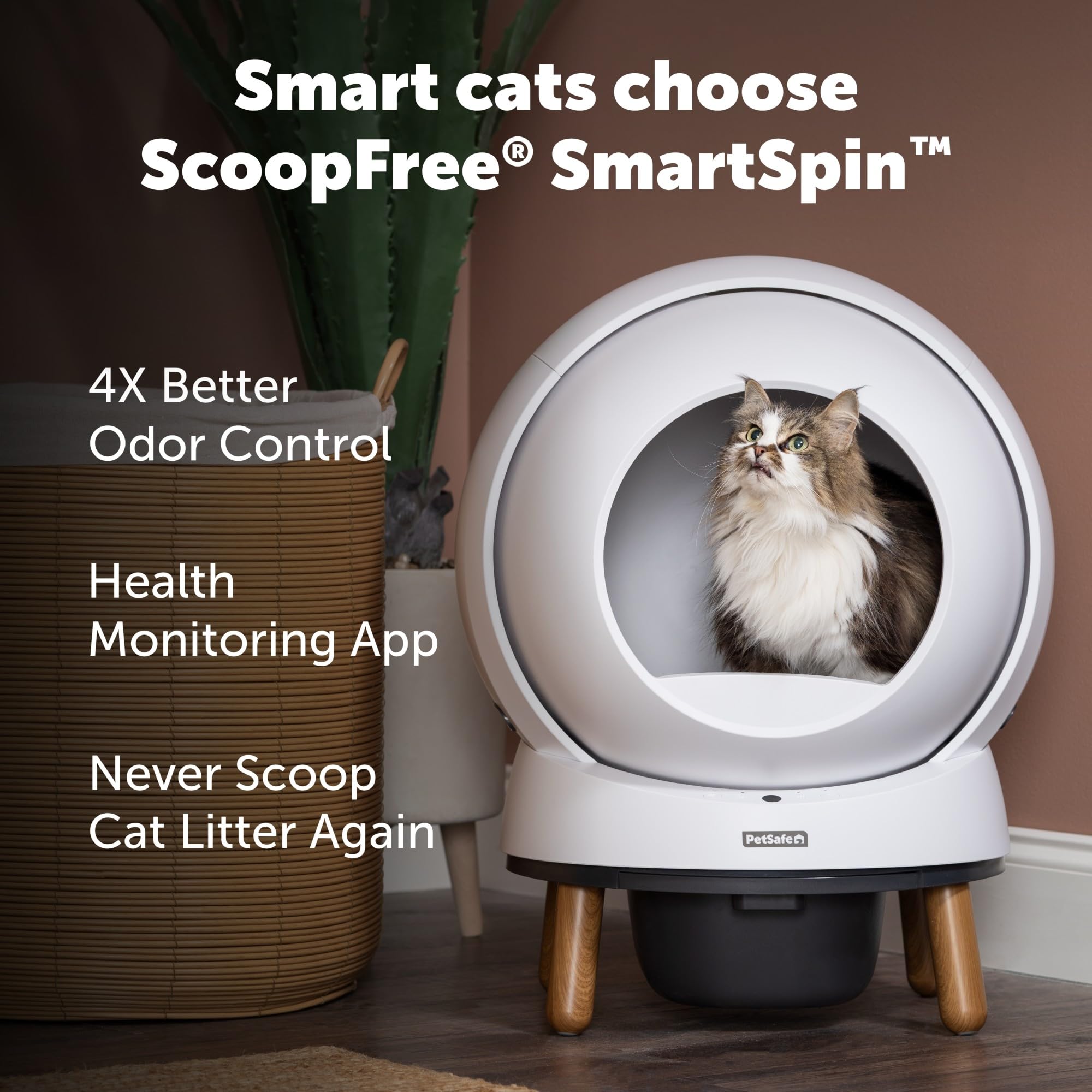 Foto 2 | Caja De Arena Autolimpiante Petsafe, Paquete Smartspin Sin Cuchara - Venta Internacional.