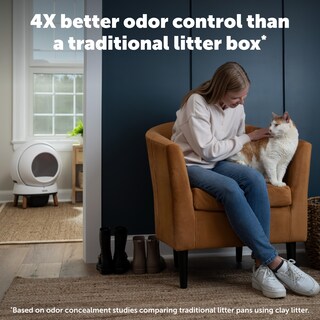 Foto 3 | Caja De Arena Autolimpiante Petsafe, Paquete Smartspin Sin Cuchara - Venta Internacional.