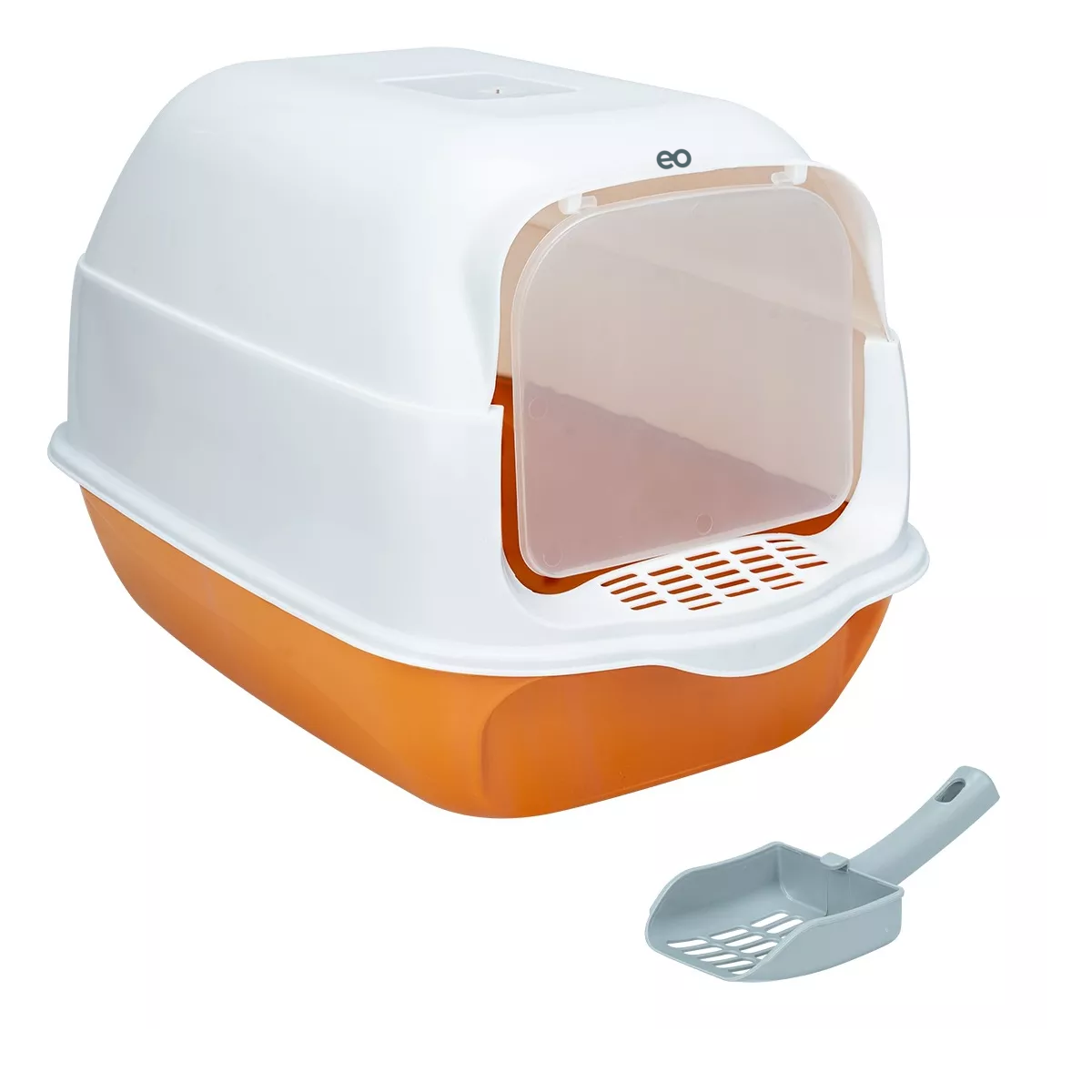 Arenero Sanitario Cerrado Para Gato Con Pala Puerta Abatible Eo Safe Imports Esi-14167-1 Multicolor