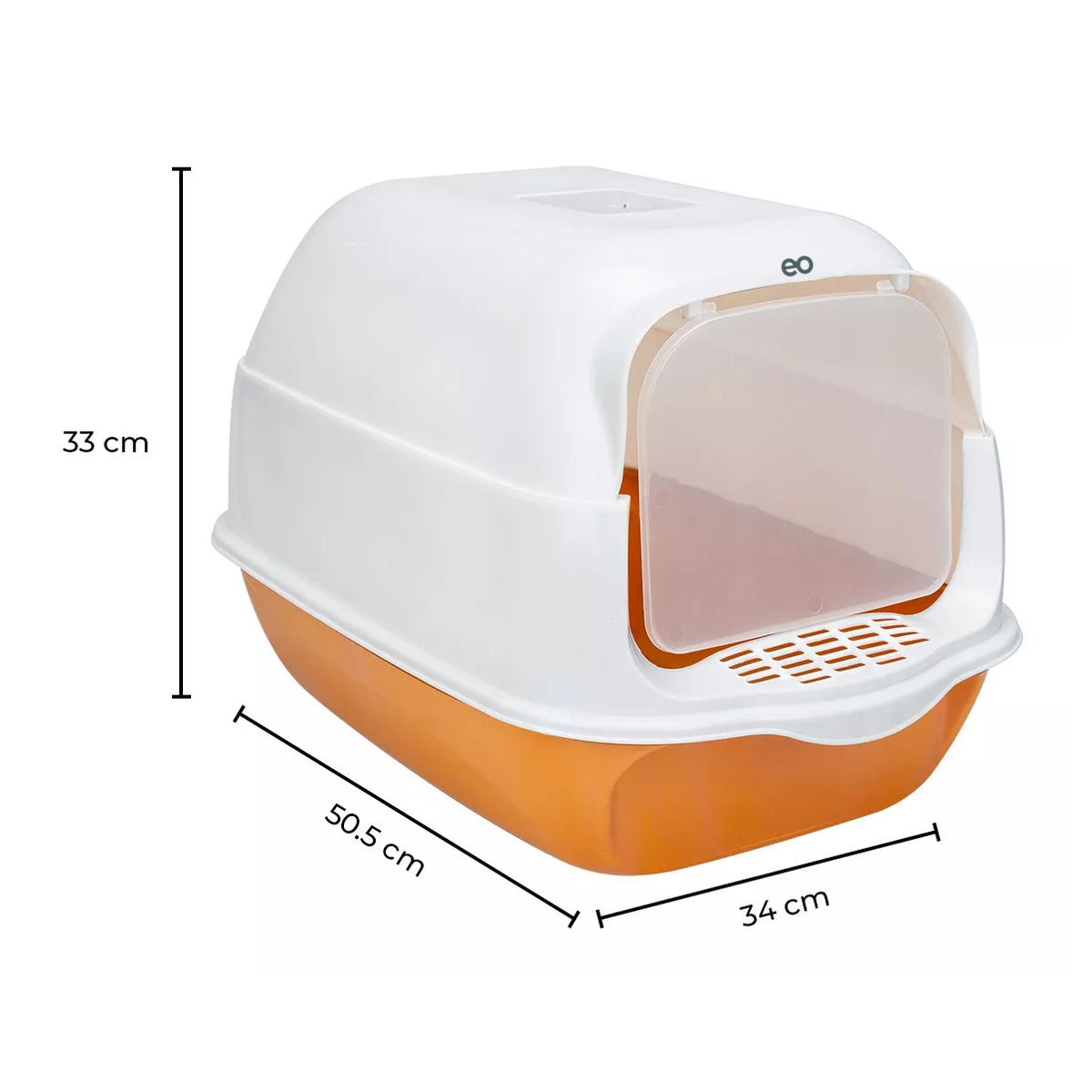 Foto 4 pulgar | Arenero Sanitario Cerrado Para Gato Con Pala Puerta Abatible Eo Safe Imports Esi-14167-1 Multicolor