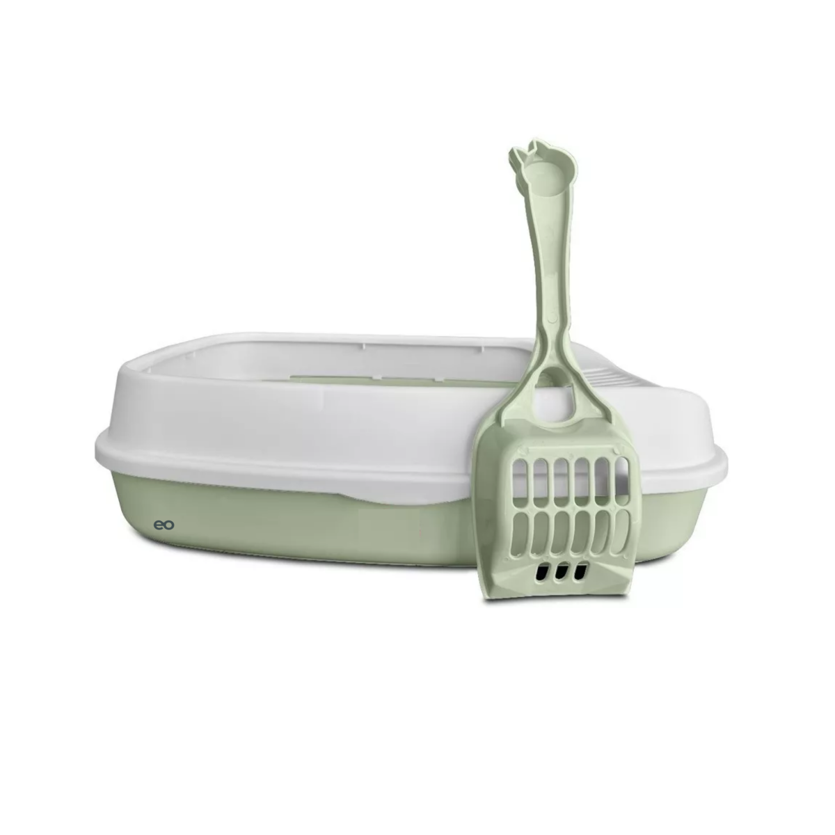 Foto 4 pulgar | Arenero Grande Para Gato Con Pala Eo Safe Imports Esi-7854-1 Verde