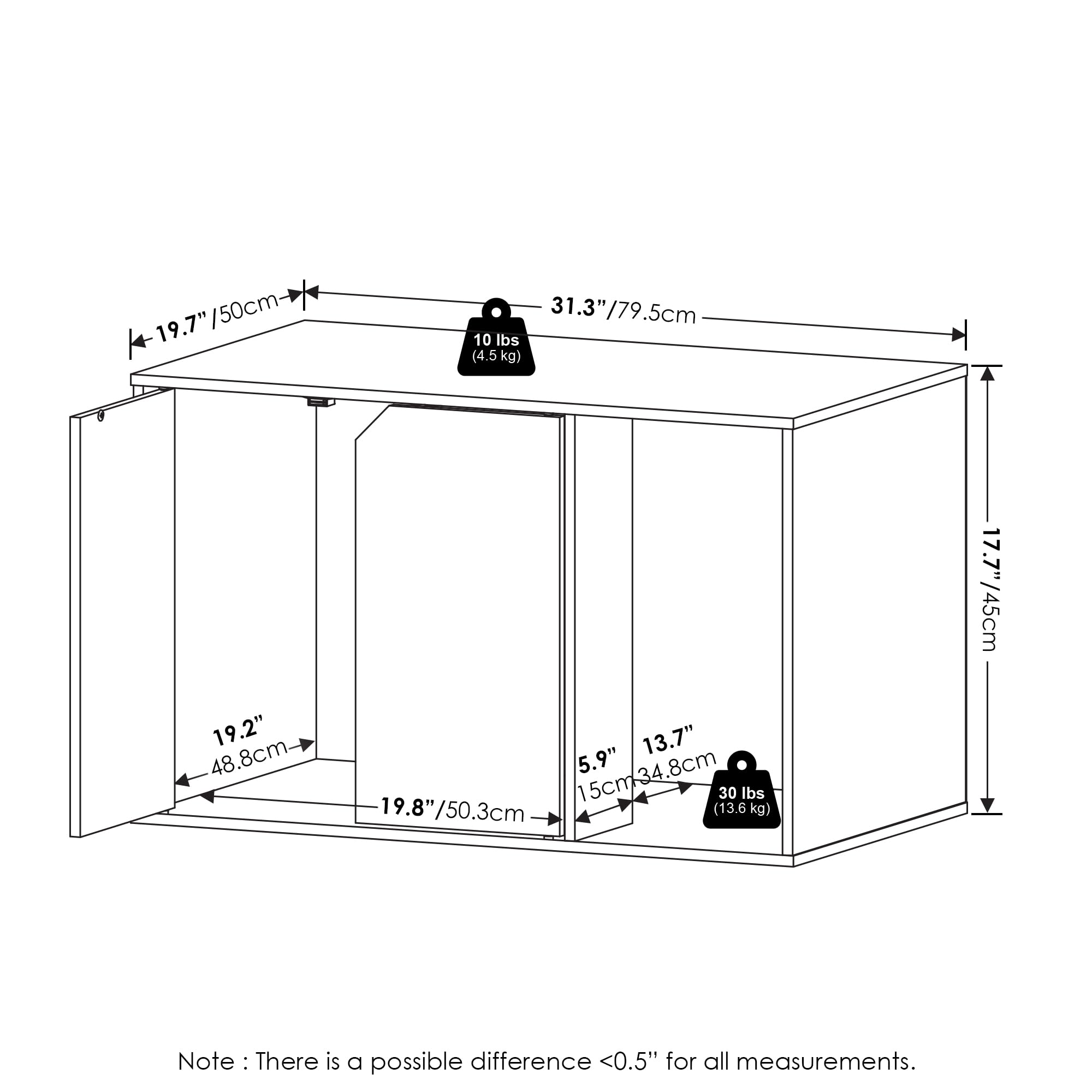 Foto 3 pulgar | Caja Higiénica Furinno Peli Americano - Venta Internacional.