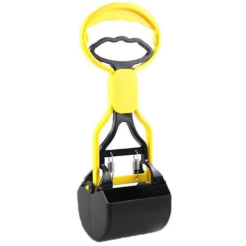 Foto 1 | Cuchara Higiénica Higiénica Para Cajas De Arena Para Gatos, Color Amarillo - Venta Internacional.